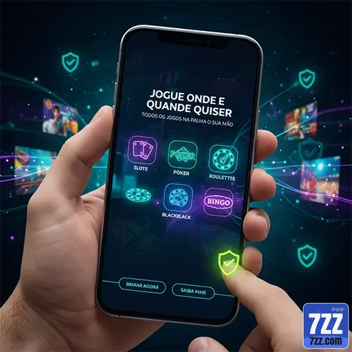 7zz - app exclusivo - Interface do App