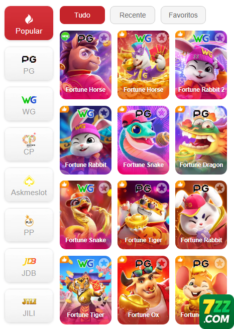 Experiência de Jogos 7zz.com